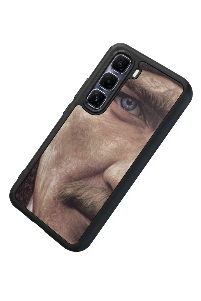 Infinix Hot 60 Pro Plus Uyumlu Mustafa Kemal Ataturk Tasarımlı Glossy Premium Kılıf