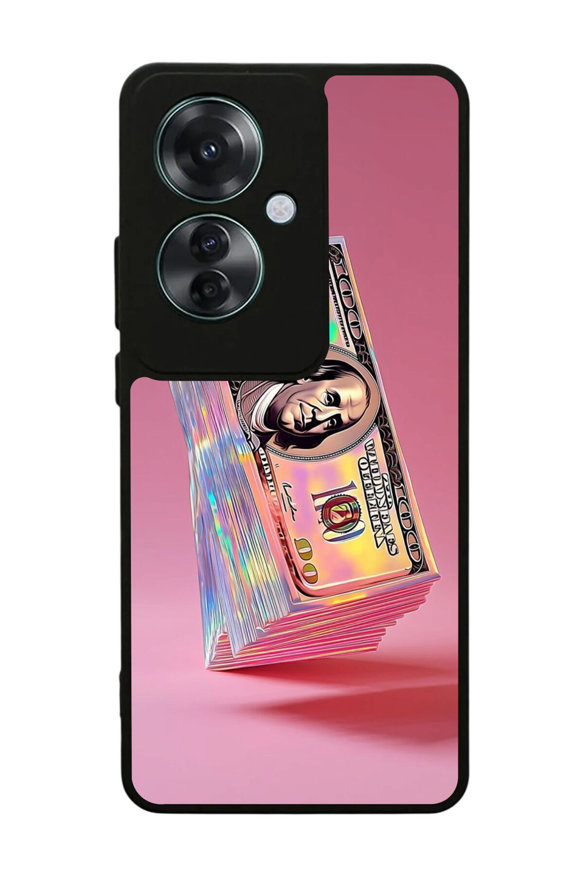 Oppo Reno 11F Uyumlu Money Para Tasarımlı Glossy Premium Kılıf