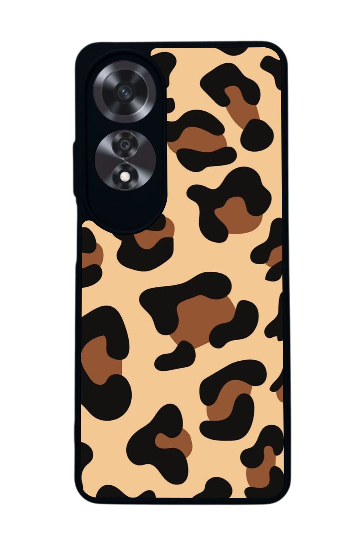 Oppo A60 Mat Siyah uyumlu Kılıf – Yumuşak Silikon, Koruyucu, Şok Emici Kapak