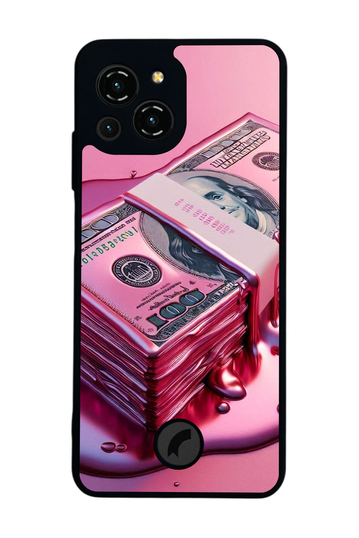 Reeder S23 Pro Max Uyumlu Money Para Tasarımlı Glossy Premium Kılıf