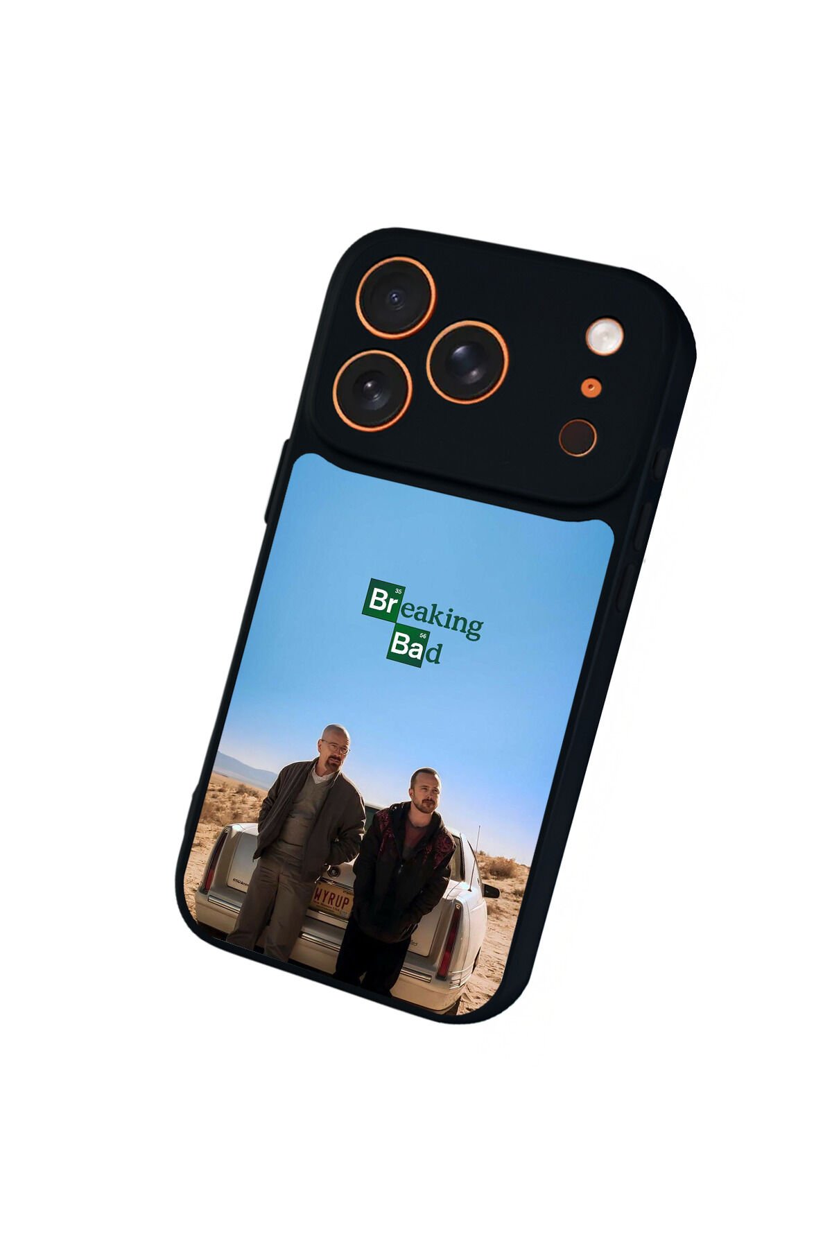 iPhone 17 Pro Max Uyumlu BreakingBad Tasarımlı Glossy Premium Kılıf