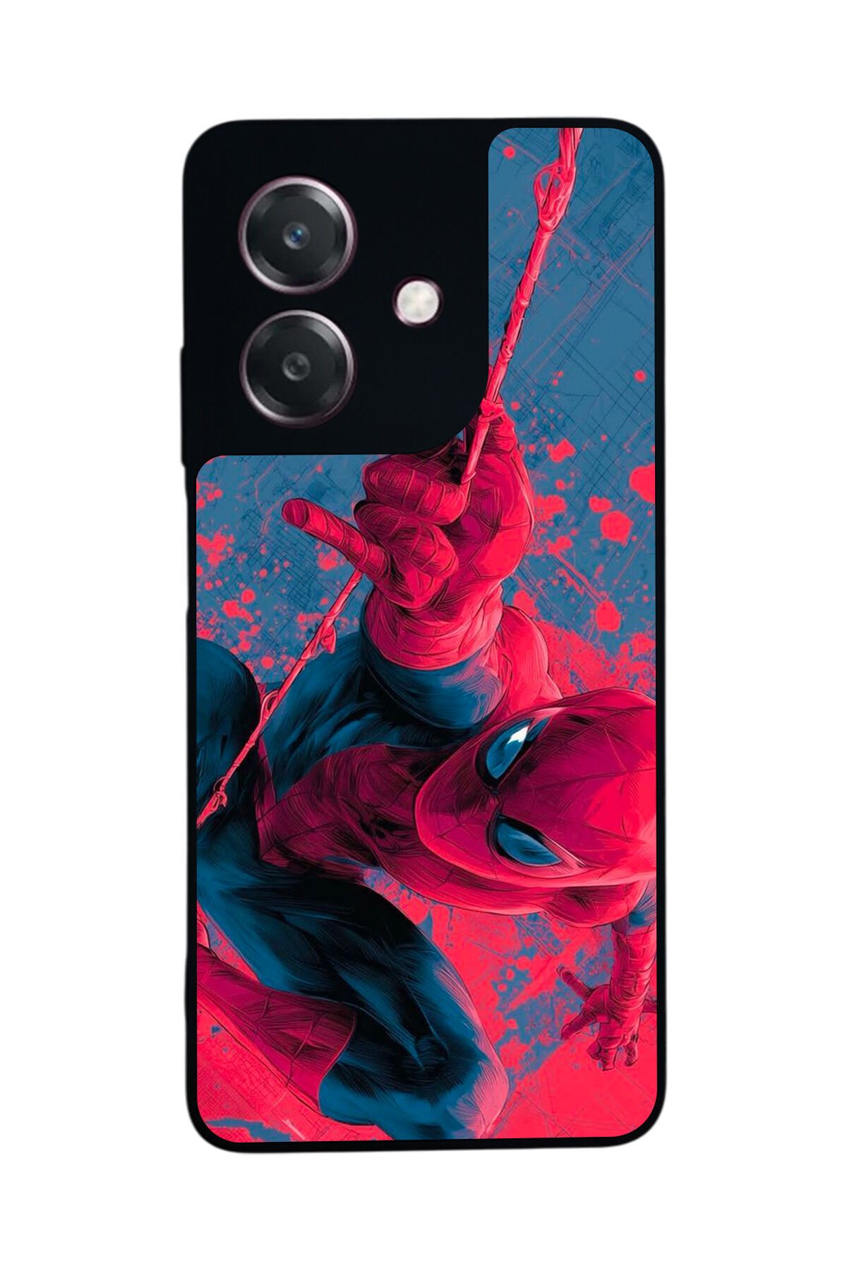 Oppo A3 5G Uyumlu Spider Man ( Örümcek Adam ) Tasarımlı Glossy Premium Kılıf