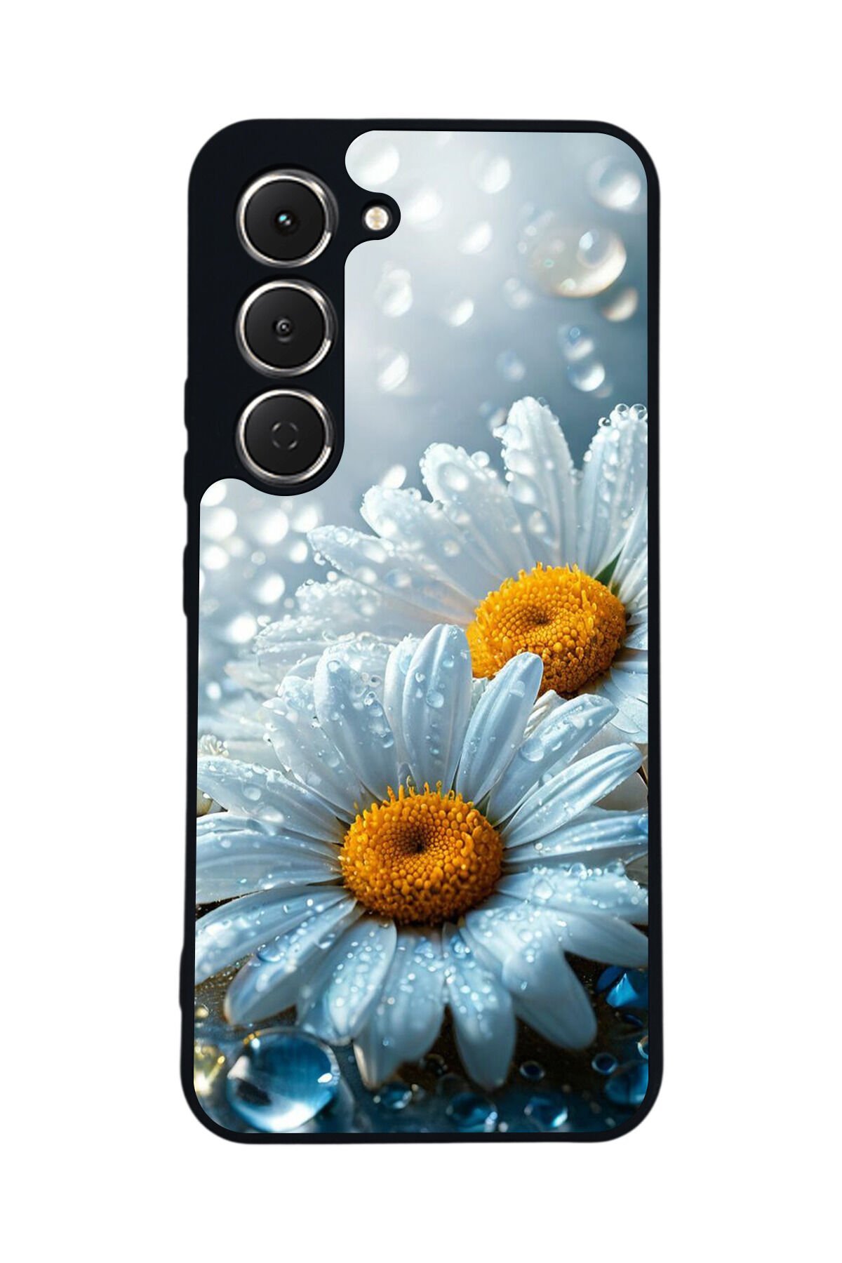 Tecno Spark 40 Pro Uyumlu Cicek Tasarımlı Glossy Premium Kılıf