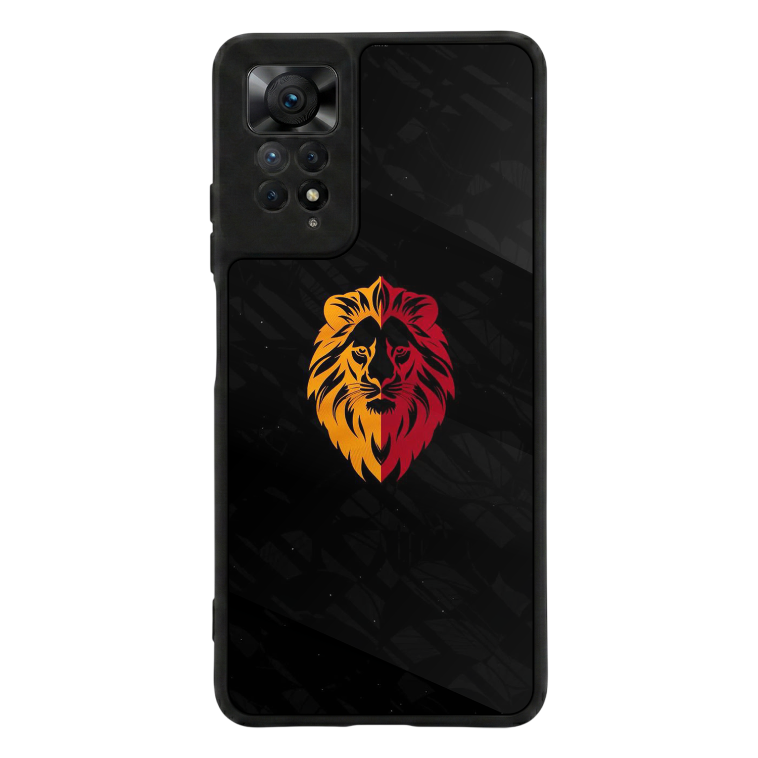 Xiaomi Redmi Note 11 Pro Uyumlu Aslan Tasarımlı Glossy Premium Kılıf