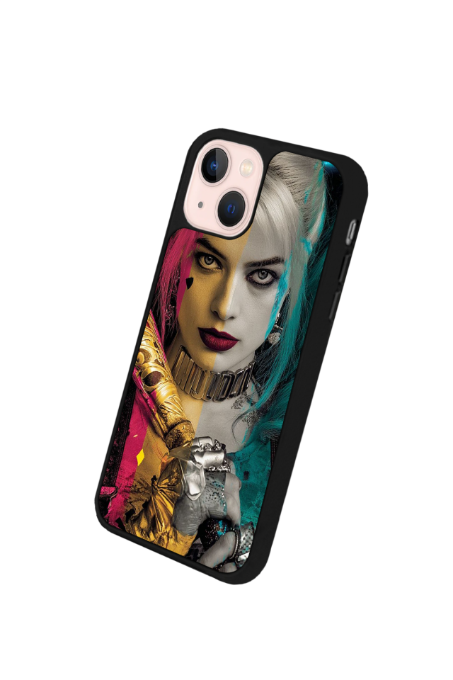 iPhone 15 Plus Uyumlu HarleyQueen Tasarımlı Glossy Premium Kılıf
