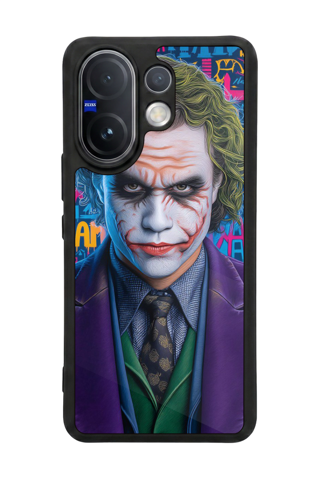 Vivo V60 Uyumlu Joker Tasarımlı Glossy Premium Kılıf