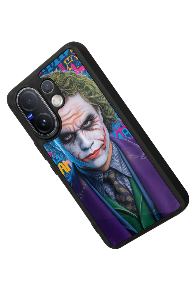 Vivo V60 Uyumlu Joker Tasarımlı Glossy Premium Kılıf