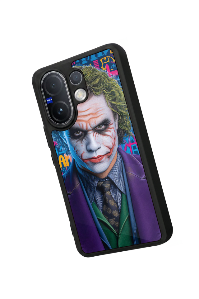 Vivo V60 Uyumlu Joker Tasarımlı Glossy Premium Kılıf