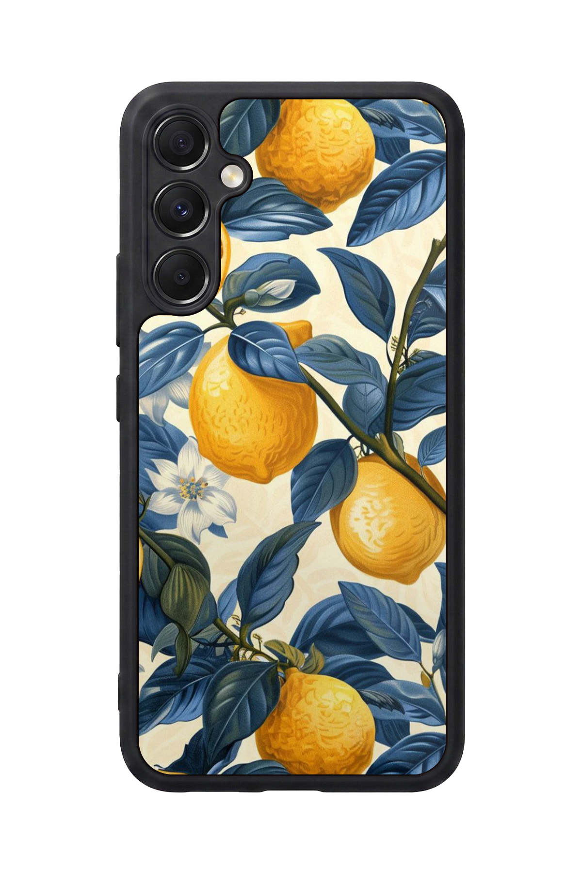 Samsung Galaxy M34 Uyumlu Limon Tasarımlı Glossy Premium Kılıf