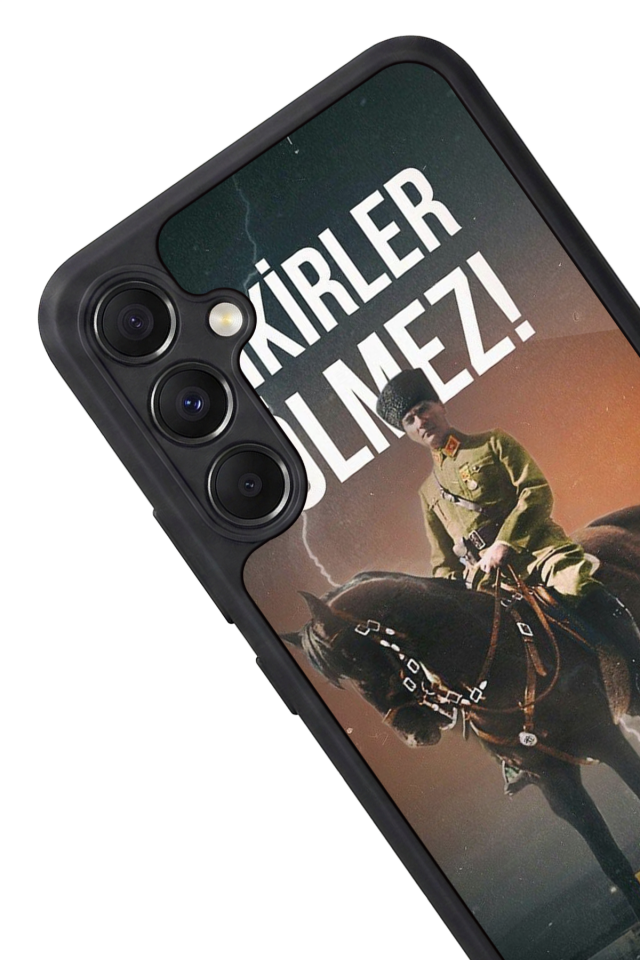Samsung Galaxy A34 Uyumlu Mustafa Kemal Ataturk Tasarımlı Glossy Premium Kılıf