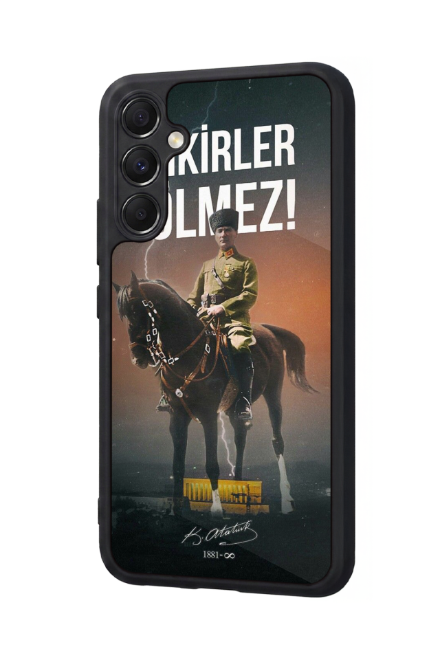 Samsung Galaxy A34 Uyumlu Mustafa Kemal Ataturk Tasarımlı Glossy Premium Kılıf