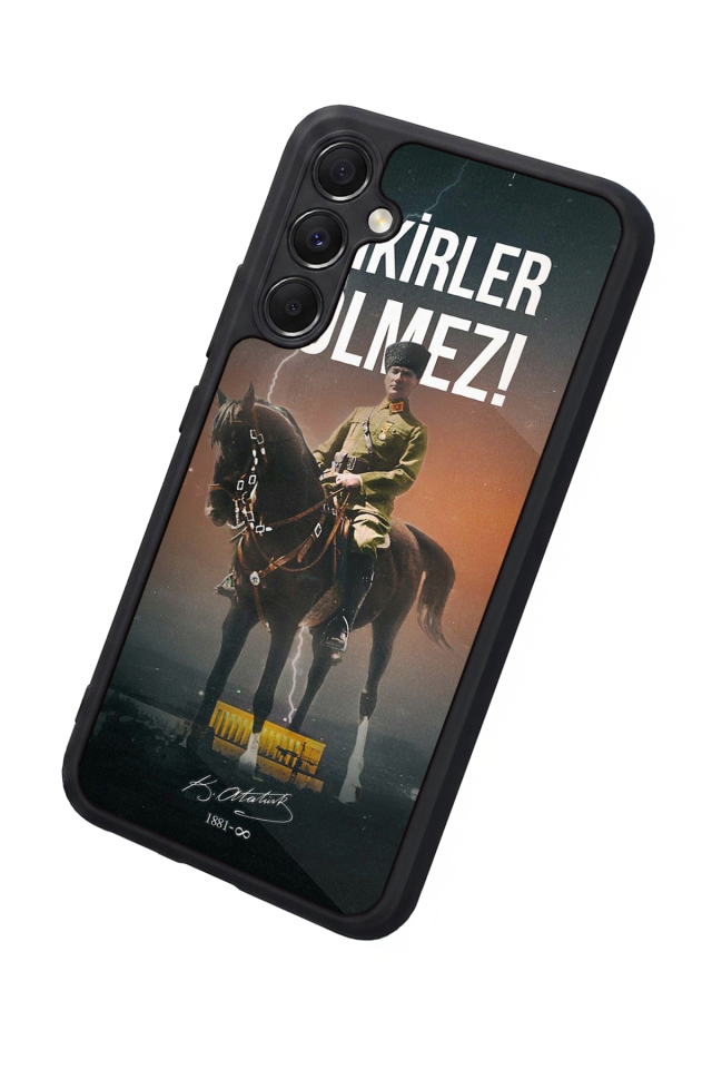 Samsung Galaxy A34 Uyumlu Mustafa Kemal Ataturk Tasarımlı Glossy Premium Kılıf