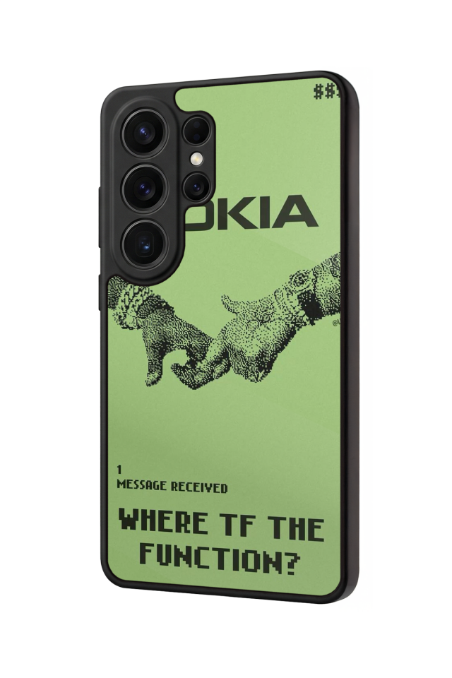 Samsung Galaxy S26 Ultra Uyumlu Nokia Tasarımlı Glossy Premium Kılıf