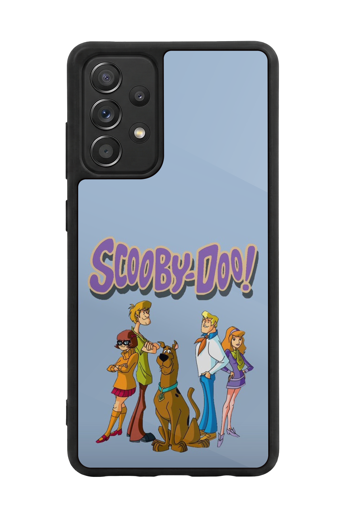 Samsung Galaxy A72 Uyumlu Scooby Doo Tasarımlı Glossy Premium Kılıf