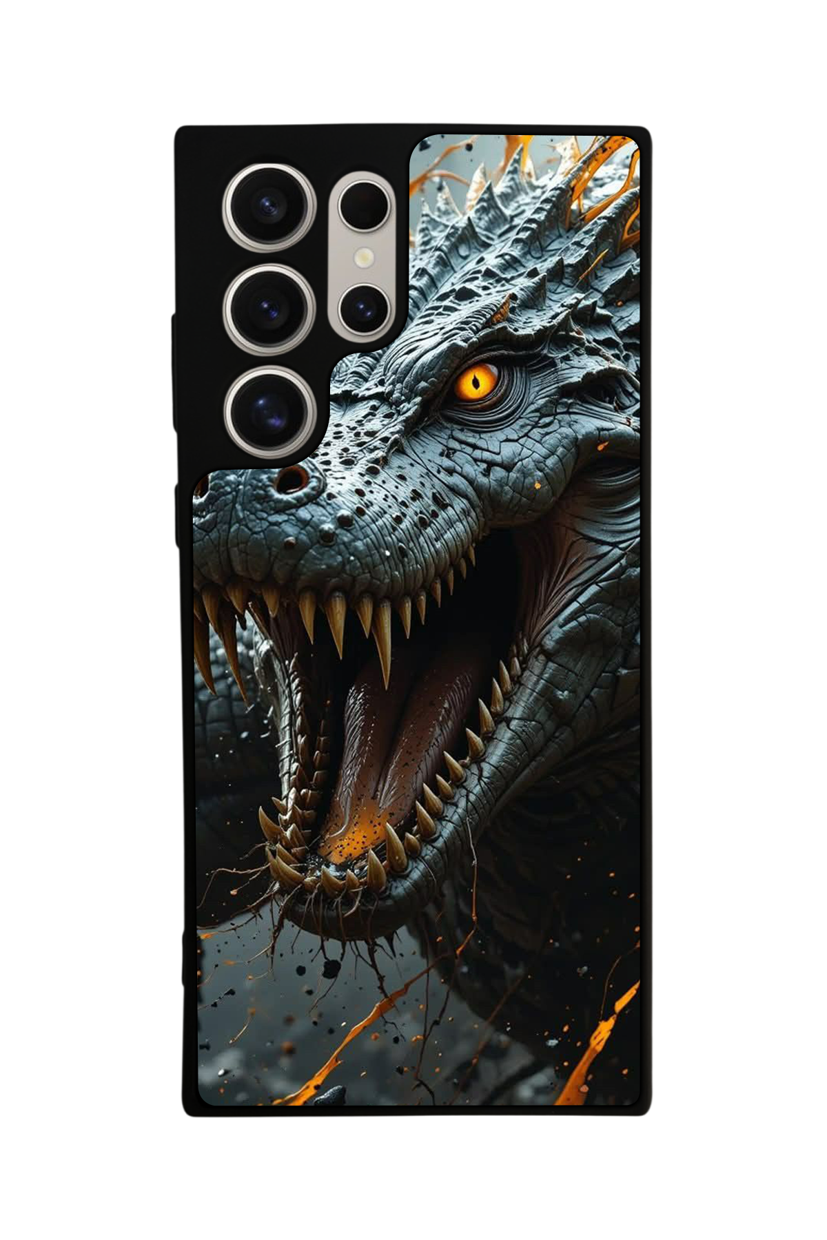 Samsung Galaxy S23 Ultra Uyumlu T-ReSamsung Galaxy S23 Ultra Tasarımlı Glossy Premium Kılıf