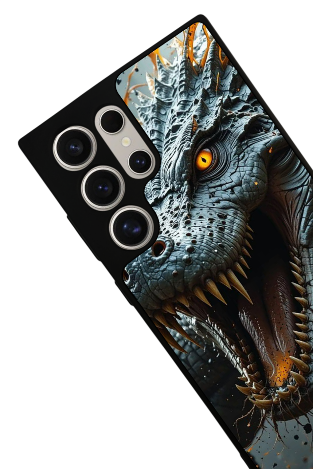 Samsung Galaxy S23 Ultra Uyumlu T-ReSamsung Galaxy S23 Ultra Tasarımlı Glossy Premium Kılıf