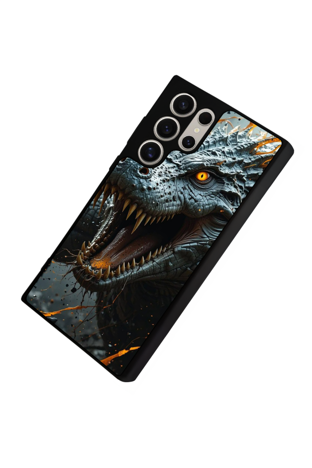 Samsung Galaxy S23 Ultra Uyumlu T-ReSamsung Galaxy S23 Ultra Tasarımlı Glossy Premium Kılıf