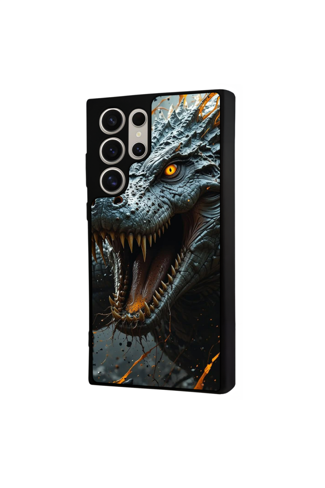 Samsung Galaxy S23 Ultra Uyumlu T-ReSamsung Galaxy S23 Ultra Tasarımlı Glossy Premium Kılıf