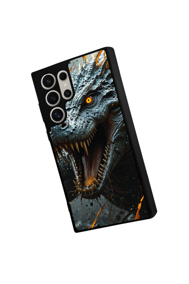 Samsung Galaxy S23 Ultra Uyumlu T-ReSamsung Galaxy S23 Ultra Tasarımlı Glossy Premium Kılıf