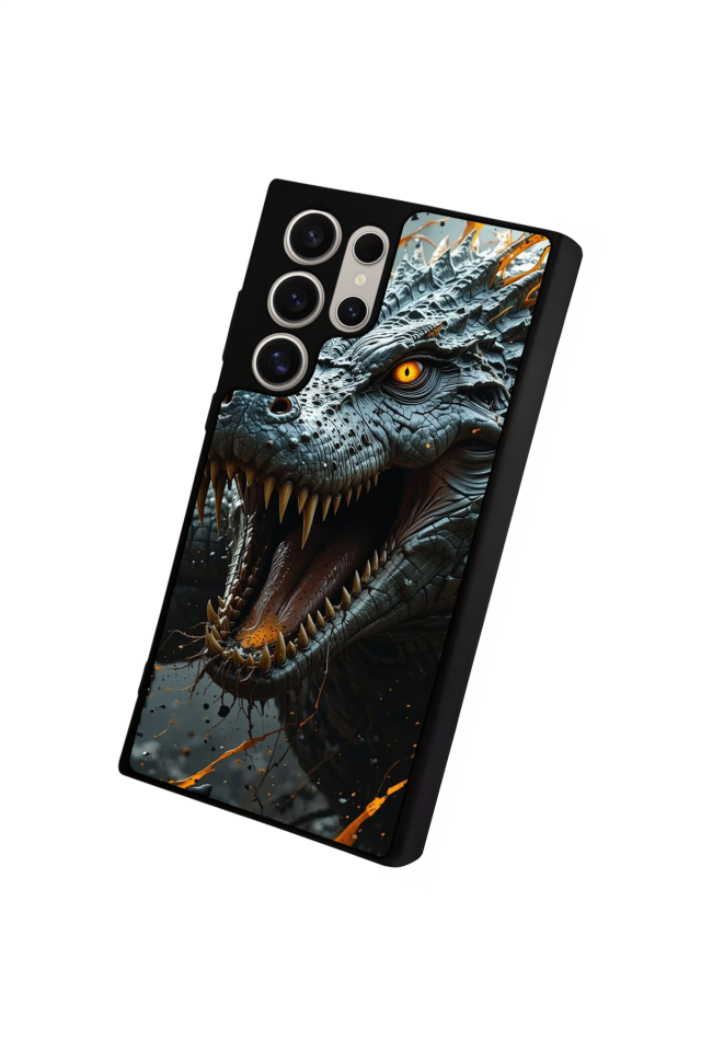 Samsung Galaxy S23 Ultra Uyumlu T-ReSamsung Galaxy S23 Ultra Tasarımlı Glossy Premium Kılıf