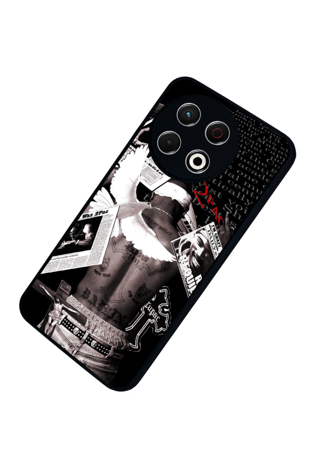 Tecno Spark 30 Pro Uyumlu BreakingBad Tasarımlı Glossy Premium Kılıf