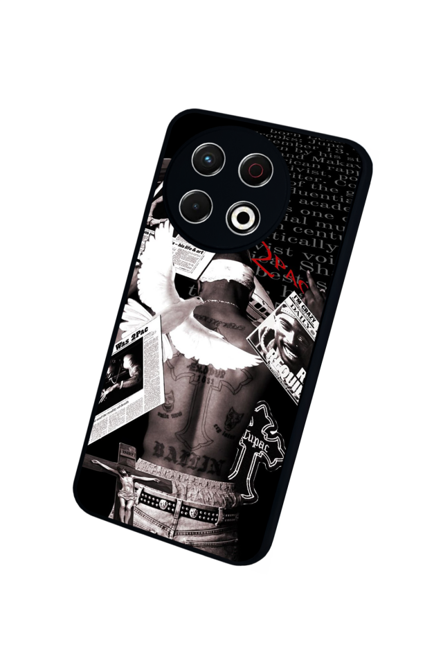 Tecno Spark 30 Pro Uyumlu BreakingBad Tasarımlı Glossy Premium Kılıf