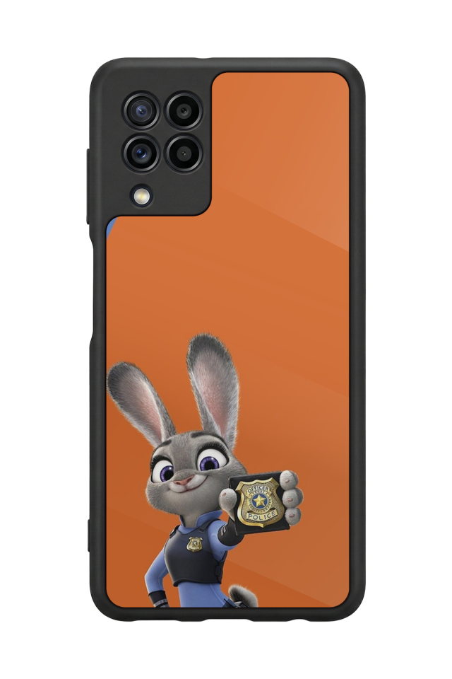 Samsung Galaxy M22 Uyumlu Zootropolis Tasarımlı Glossy Premium Kılıf