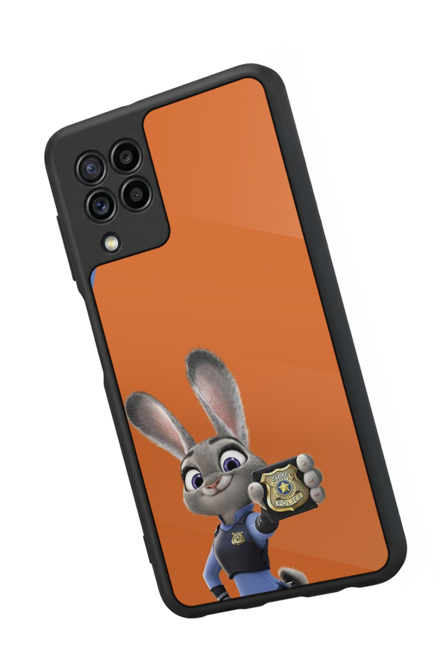 Samsung Galaxy M22 Uyumlu Zootropolis Tasarımlı Glossy Premium Kılıf