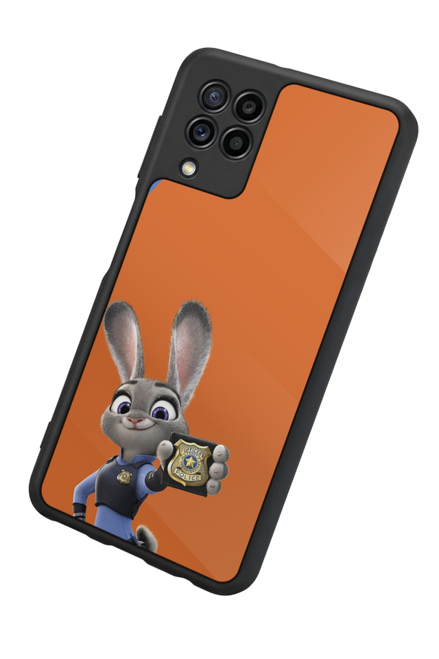 Samsung Galaxy M22 Uyumlu Zootropolis Tasarımlı Glossy Premium Kılıf