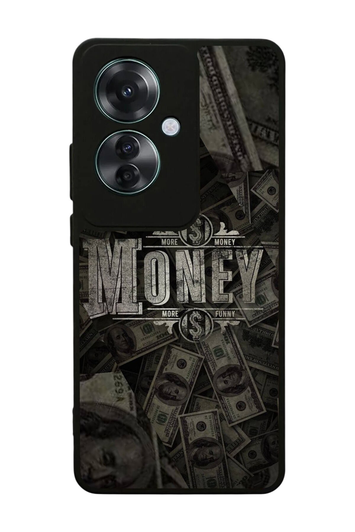 Oppo Reno 11F Uyumlu Money Para Tasarımlı Glossy Premium Kılıf