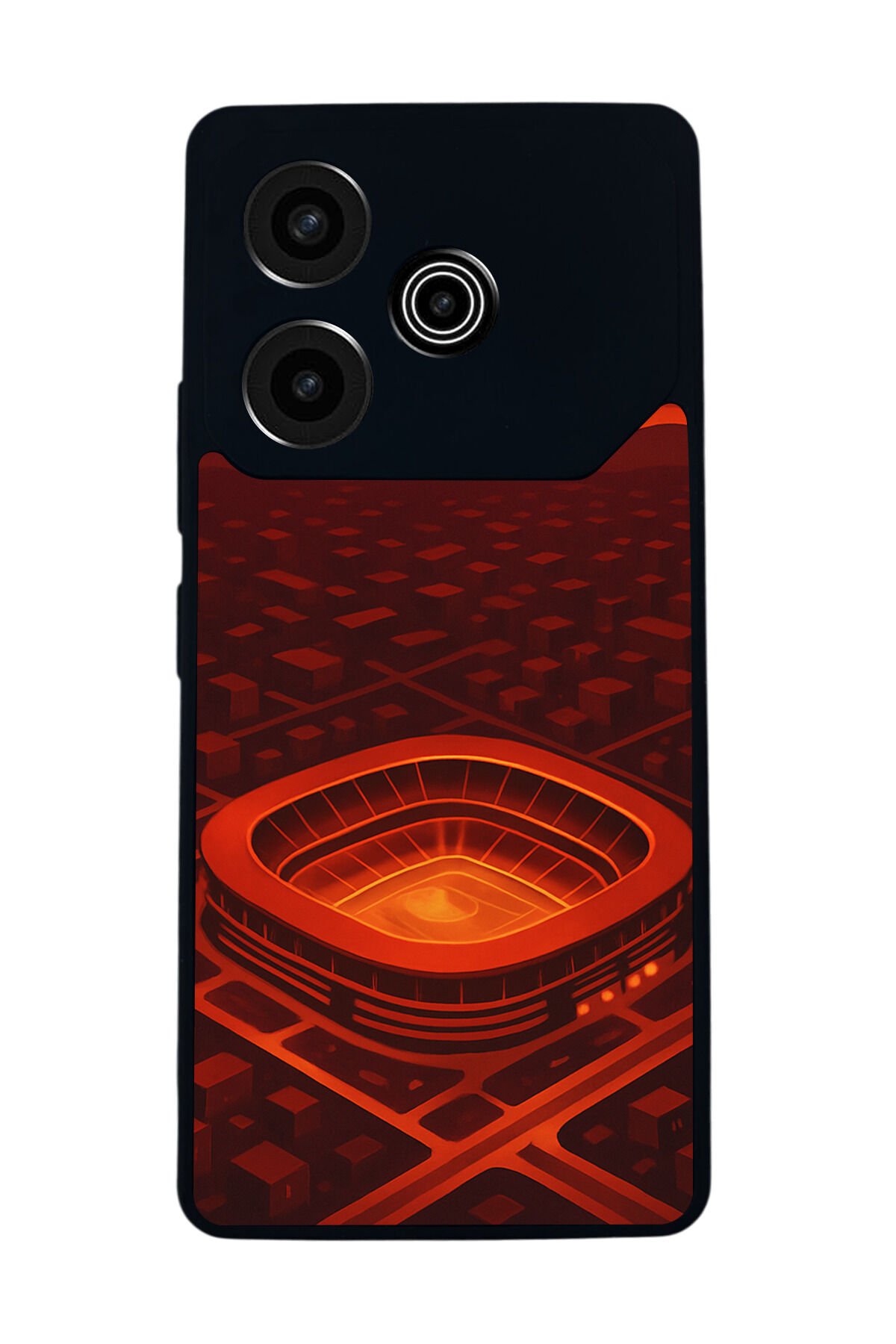 Tecno Pova 6 Uyumlu Aslan Tasarımlı Glossy Premium Kılıf
