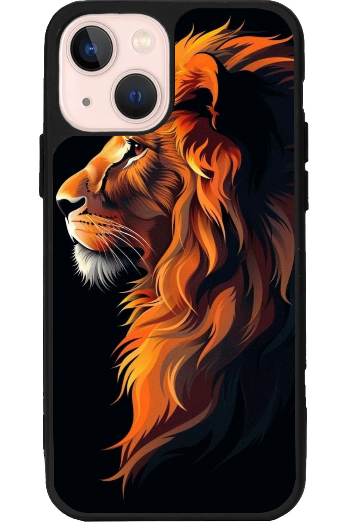 iPhone 13 Mat Siyah Uyumlu Kılıf – Yumuşak Silikon, Koruyucu, Şok Emici Kapak