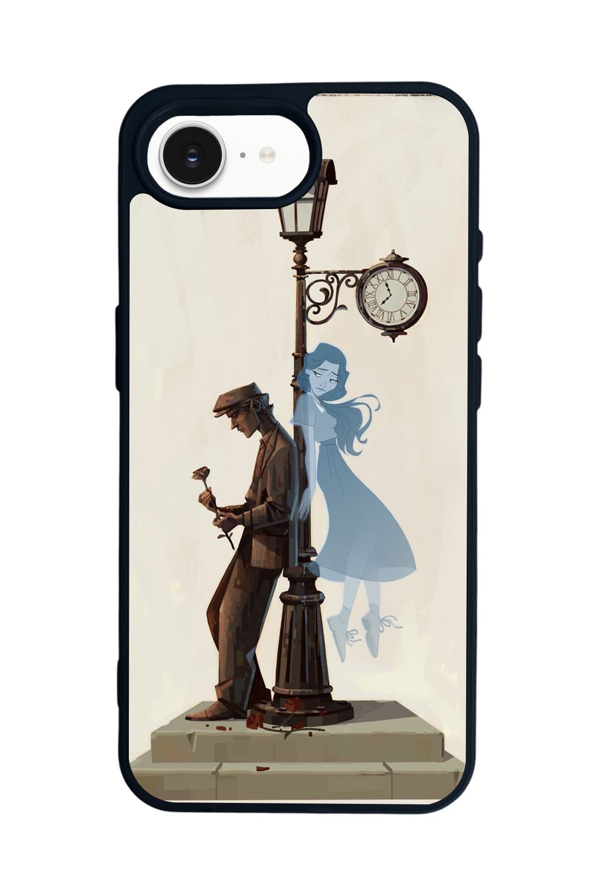 iPhone 16E Uyumlu Kalp Love Tasarımlı Glossy Premium Kılıf