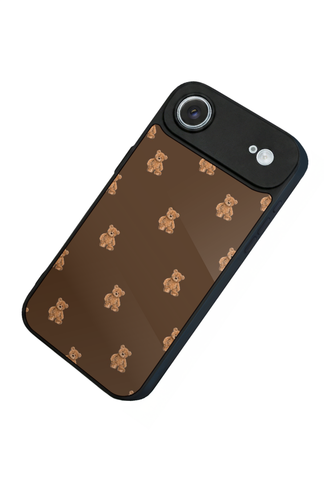 iPhone 17 Air Uyumlu Ayı Tasarımlı Glossy Premium Kılıf