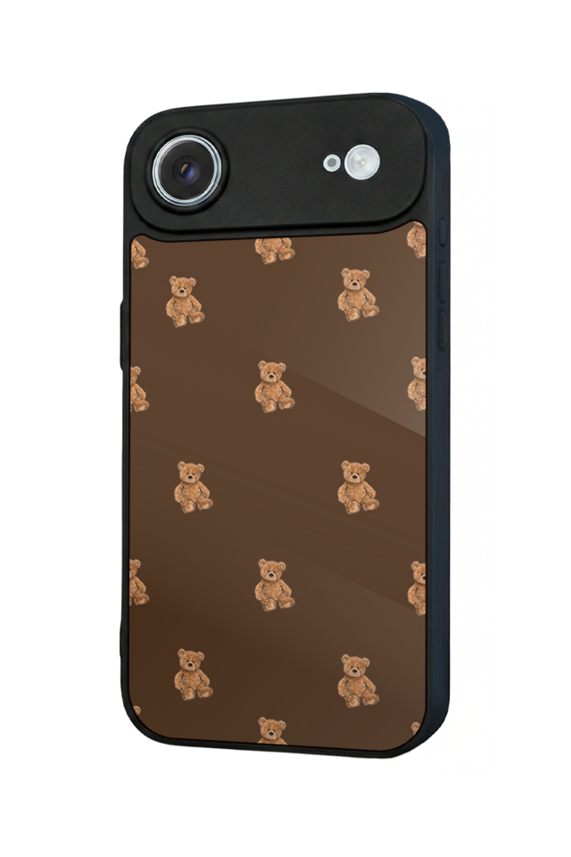 iPhone 17 Air Uyumlu Ayı Tasarımlı Glossy Premium Kılıf