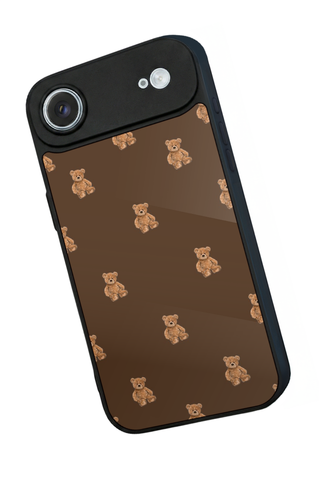 iPhone 17 Air Uyumlu Ayı Tasarımlı Glossy Premium Kılıf