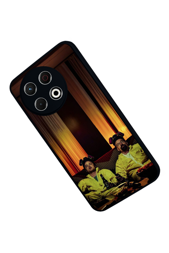 Tecno Spark 30 Pro Uyumlu BreakingBad Tasarımlı Glossy Premium Kılıf
