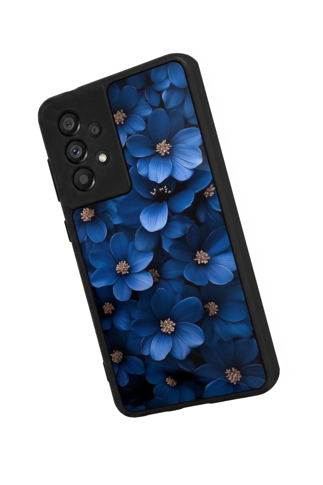 Samsung Galaxy A73 Uyumlu Cicek Tasarımlı Glossy Premium Kılıf