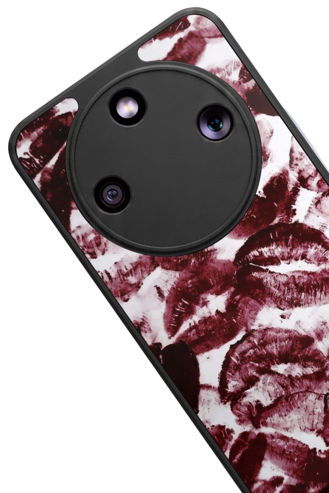 Honor Magic 8 Lite Uyumlu Mermer Marble Tasarımlı Glossy Premium Kılıf