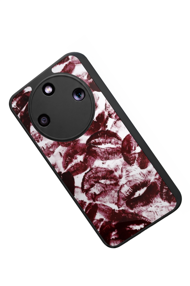 Honor Magic 8 Lite Uyumlu Mermer Marble Tasarımlı Glossy Premium Kılıf
