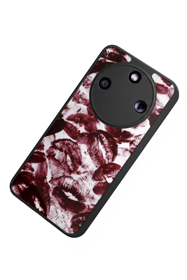 Honor Magic 8 Lite Uyumlu Mermer Marble Tasarımlı Glossy Premium Kılıf