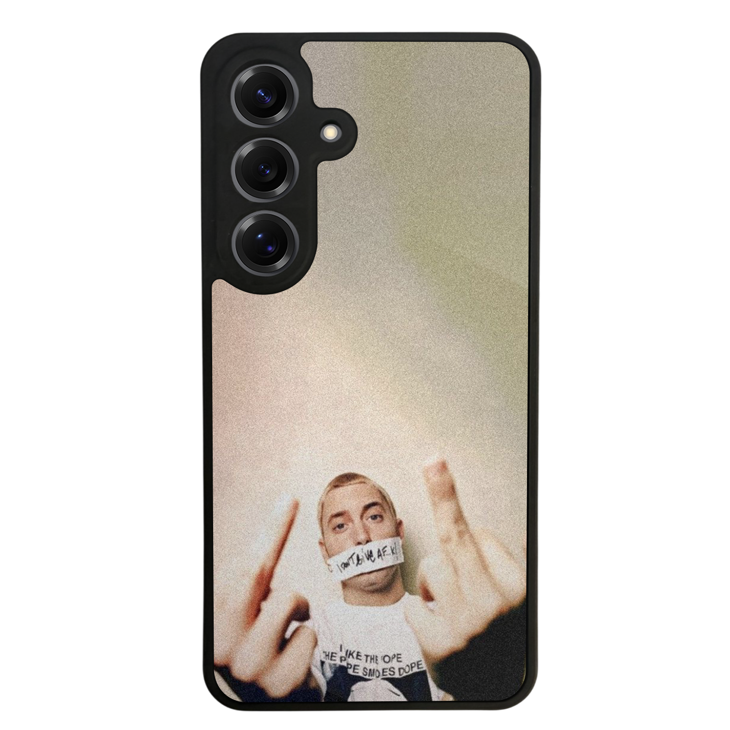 Samsung Galaxy S25 Uyumlu Eminem Tasarımlı Glossy Premium Kılıf