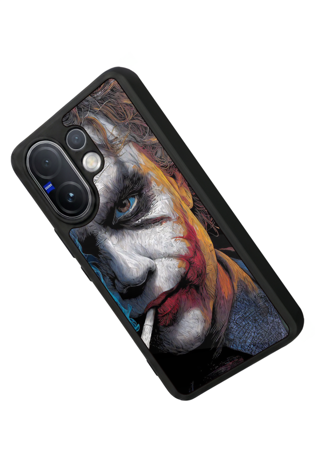 Vivo V60 Uyumlu Joker Tasarımlı Glossy Premium Kılıf