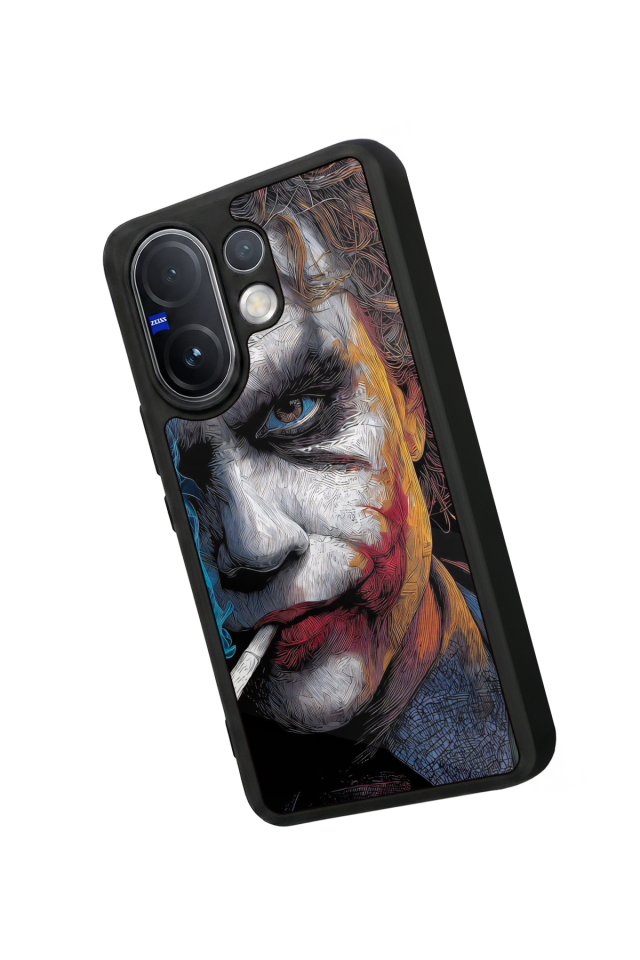 Vivo V60 Uyumlu Joker Tasarımlı Glossy Premium Kılıf