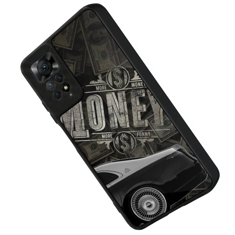 Xiaomi Redmi Note 12 Pro Uyumlu Money Para Tasarımlı Glossy Premium Kılıf