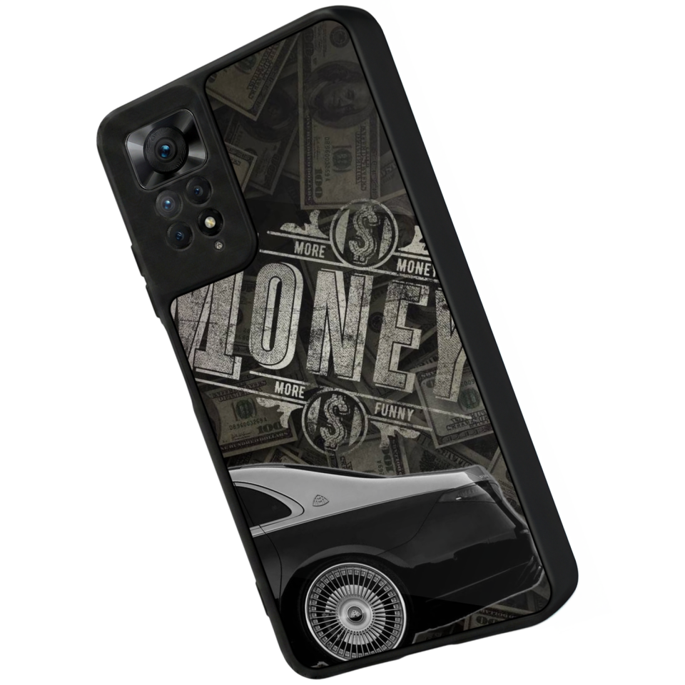 Xiaomi Redmi Note 12 Pro Uyumlu Money Para Tasarımlı Glossy Premium Kılıf