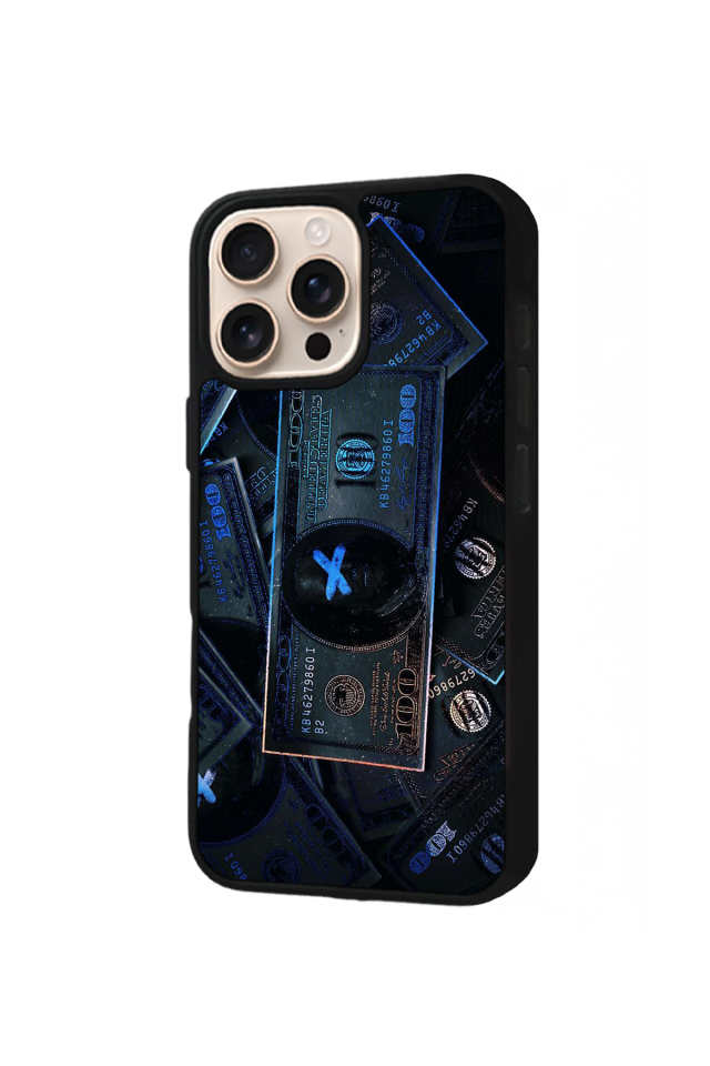 iPhone 16 Pro Max Uyumlu Para Tasarımlı Glossy Premium Kılıf