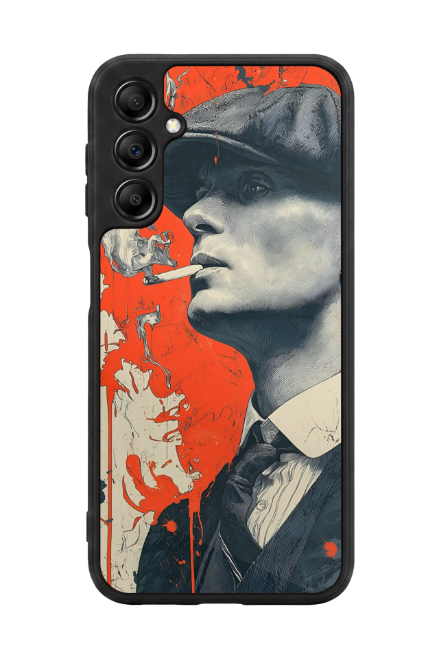 Samsung Galaxy A14 Uyumlu Peaky Blinders Tasarımlı Glossy Premium Kılıf