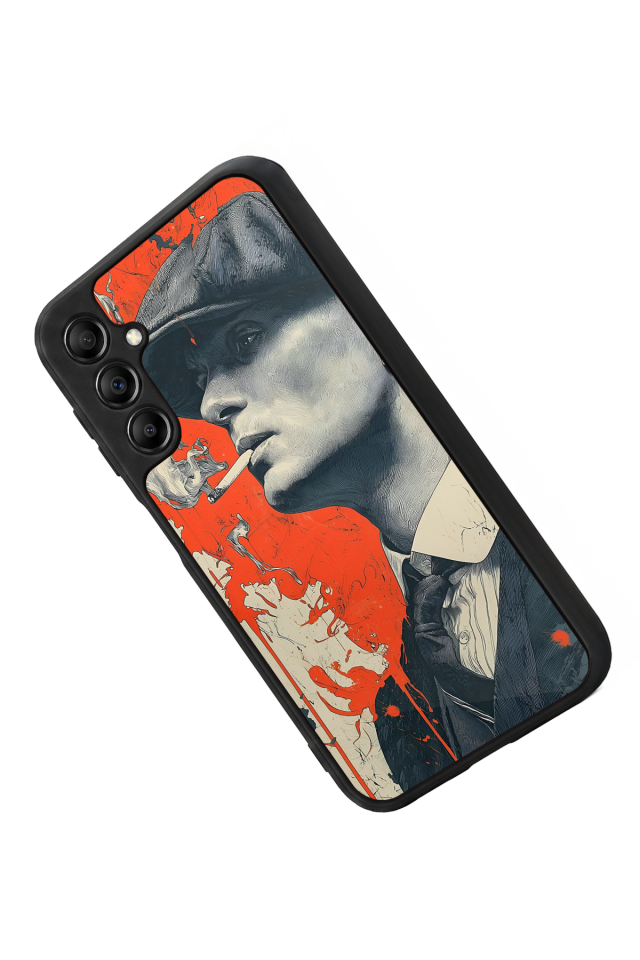 Samsung Galaxy A14 Uyumlu Peaky Blinders Tasarımlı Glossy Premium Kılıf