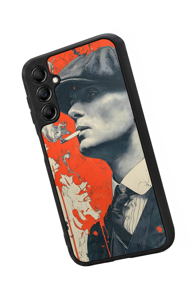 Samsung Galaxy A14 Uyumlu Peaky Blinders Tasarımlı Glossy Premium Kılıf